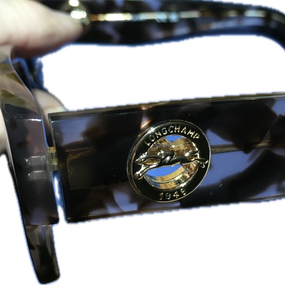 LONGCHAMP HAVANA EYEGLASSES FRAMES TORTOISE SHELL w/CASE Demo Len or Script IN - Picture 4 of 15